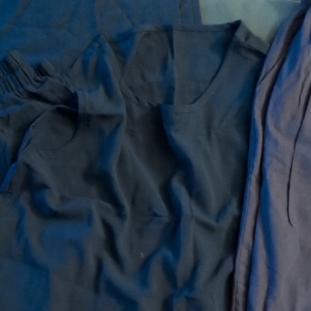 Dark Blue Sleeveless Top